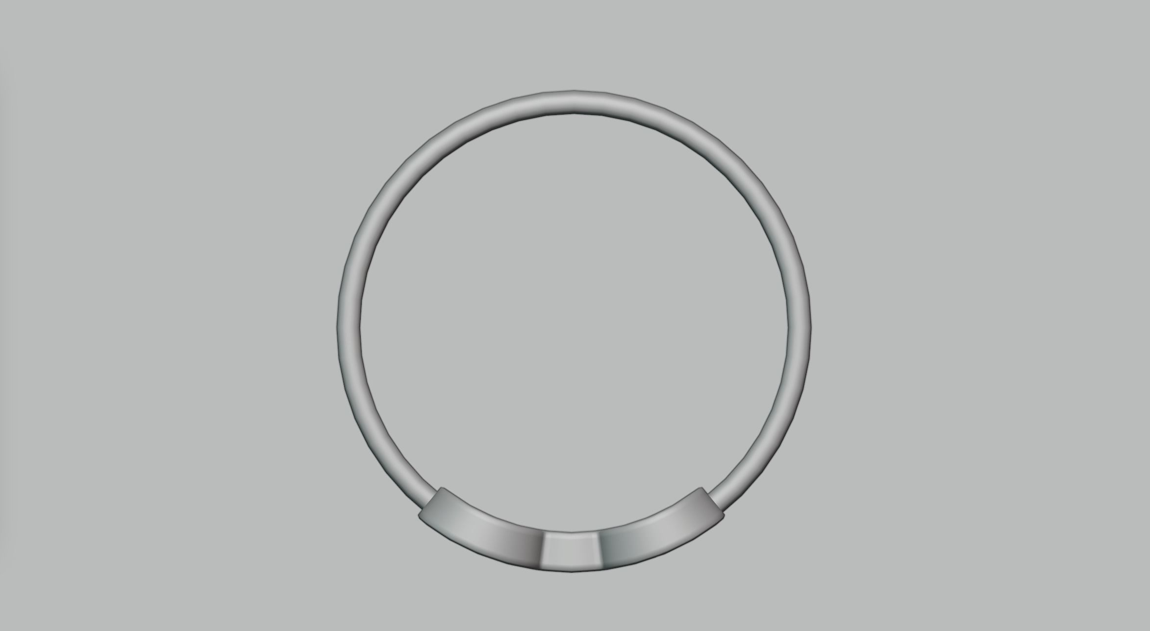 Panda ring 3D model_5
