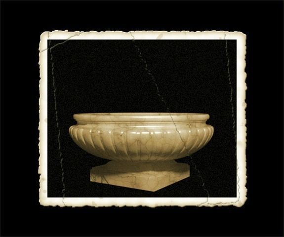 Large Fluted Planter Free 3D model