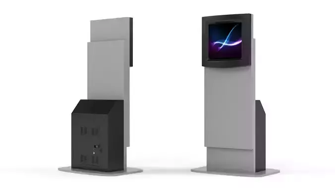 Information Kiosk 3D model