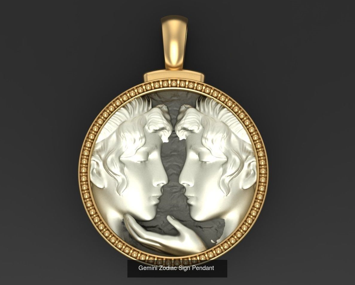 Horoscope Zodiac sign  3D Model Collection_6