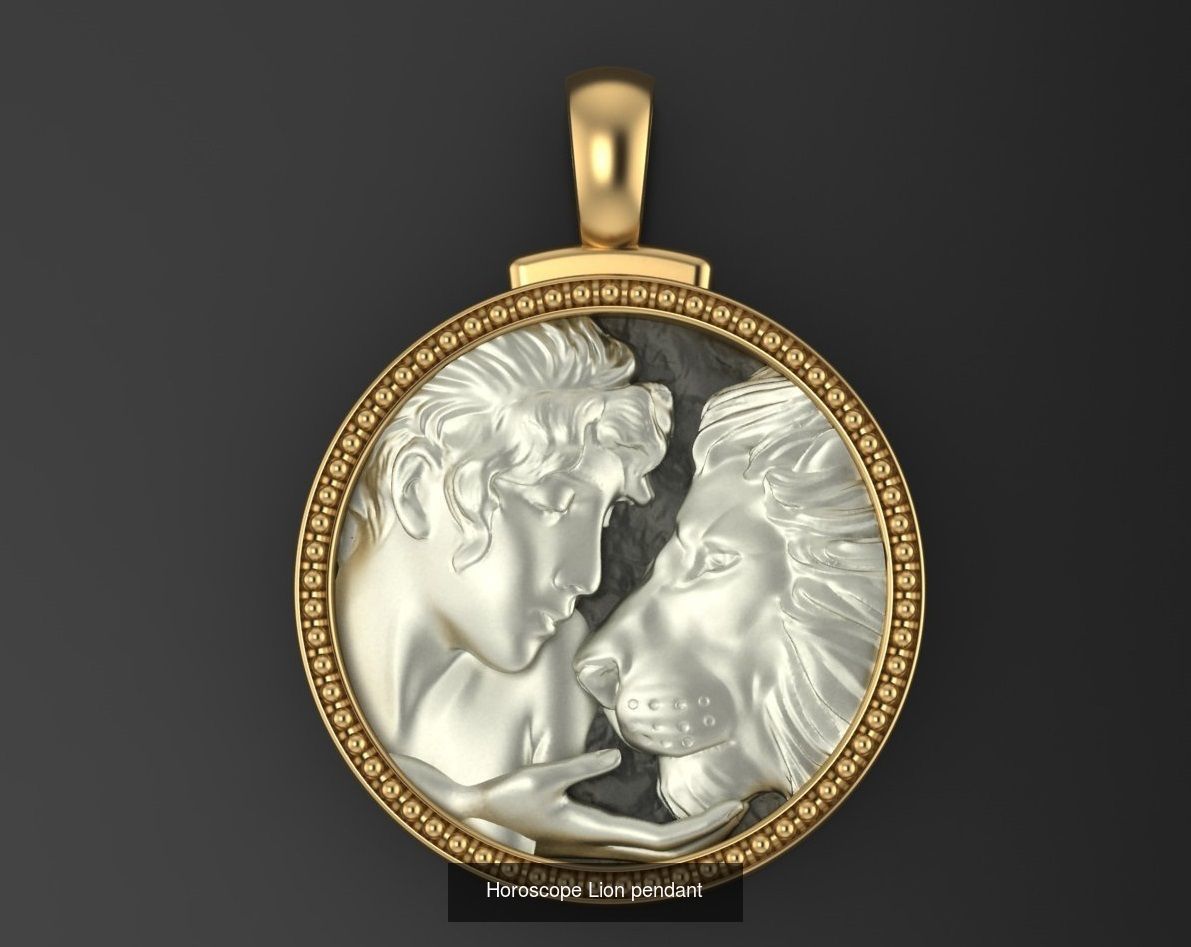 Horoscope Zodiac sign  3D Model Collection_5