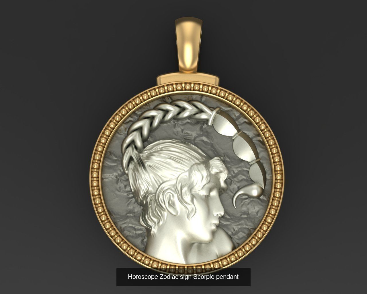 Horoscope Zodiac sign  3D Model Collection_10