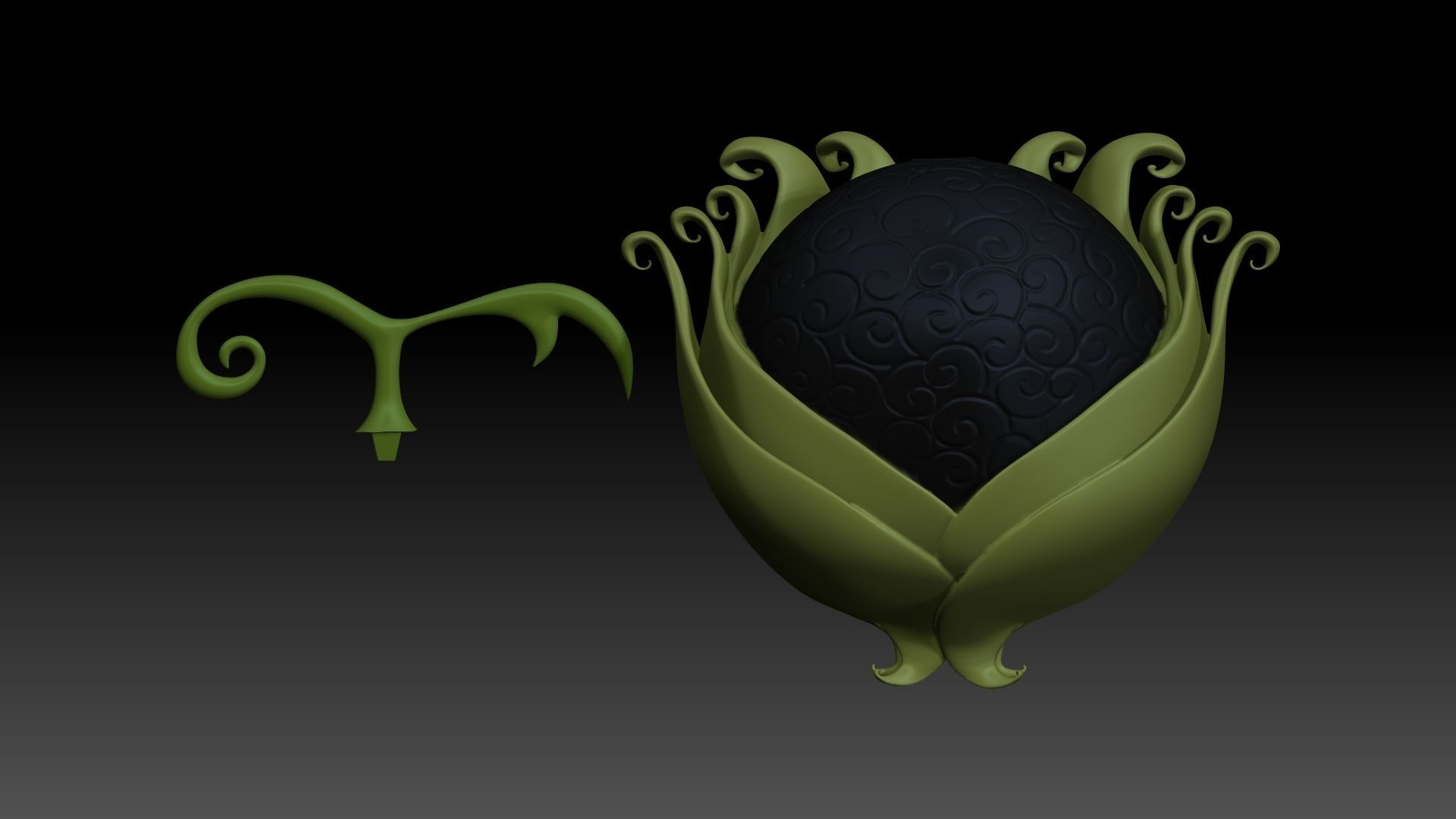 Kage Kage no Mi One Piece Devil Fruit  3D print model_5