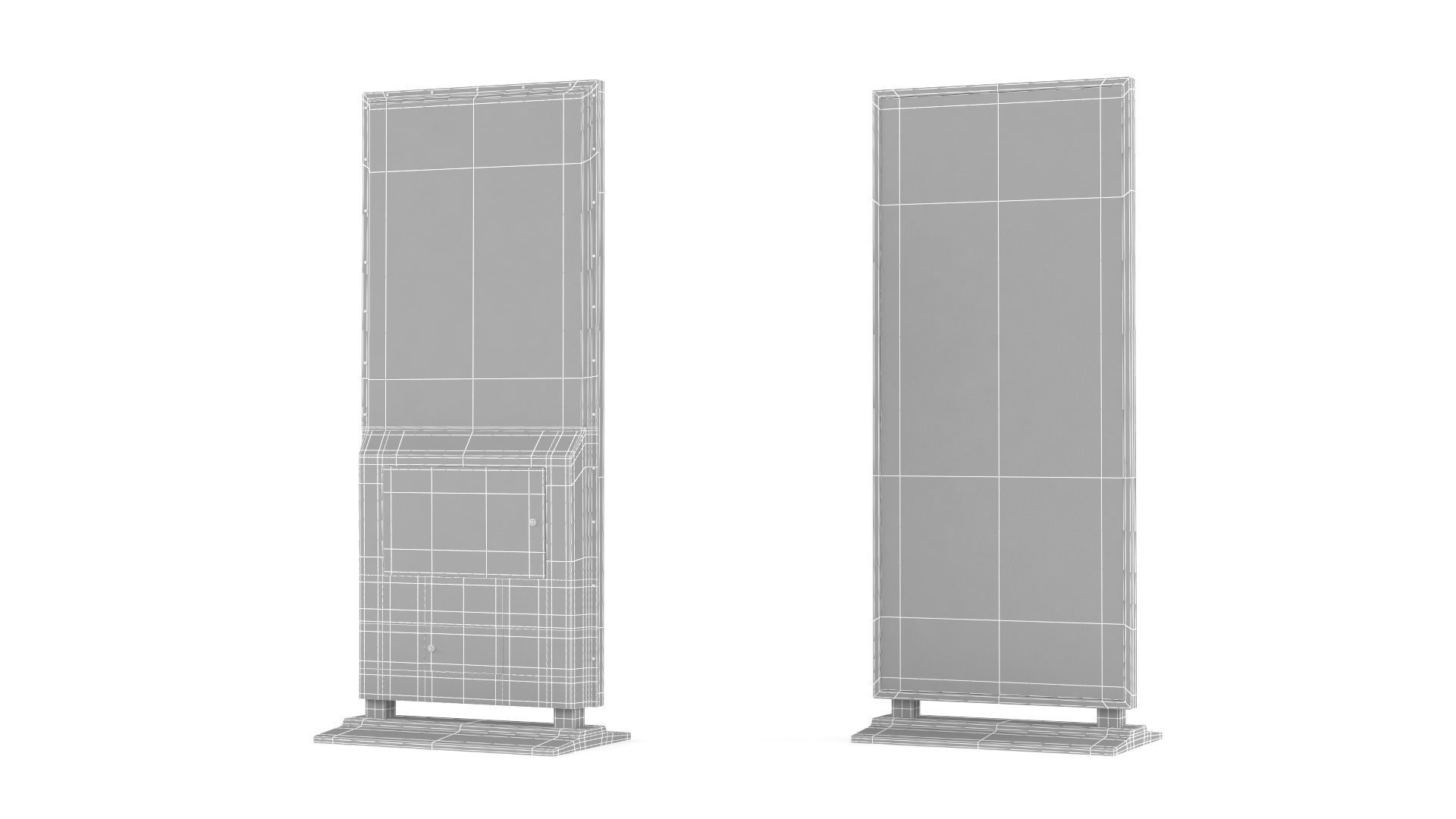 Information Kiosk 3D model_6
