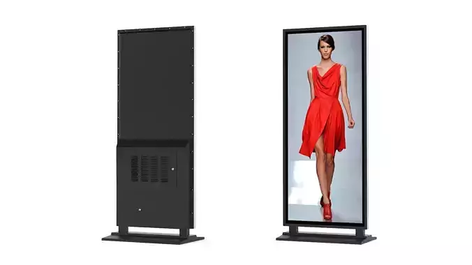 Information Kiosk 3D model