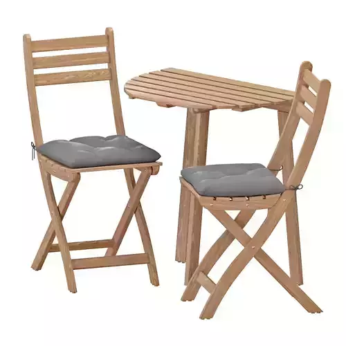 ASKHOLMEN Table And Chairs Set 3