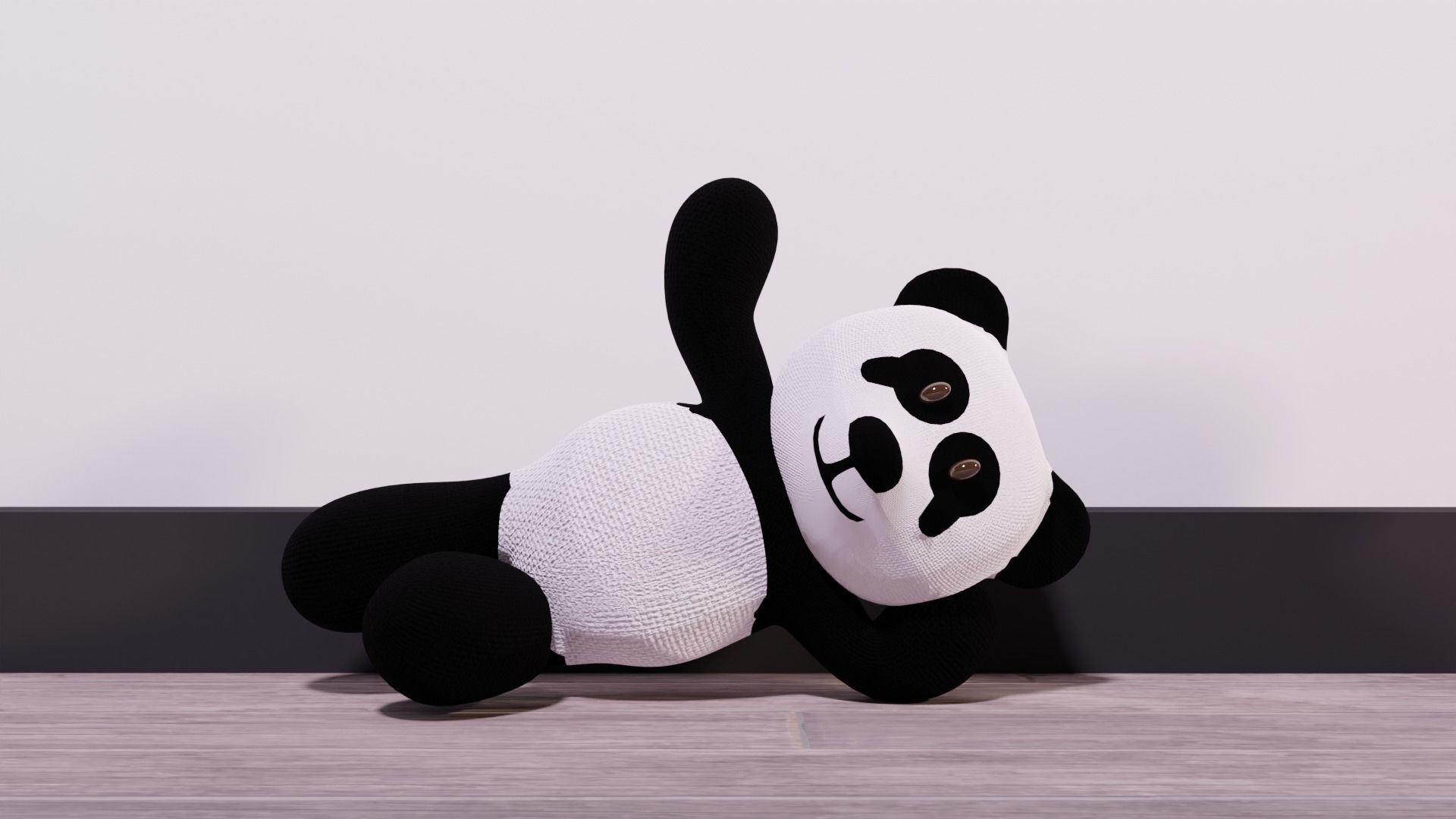 Teddy bears 3D model_4