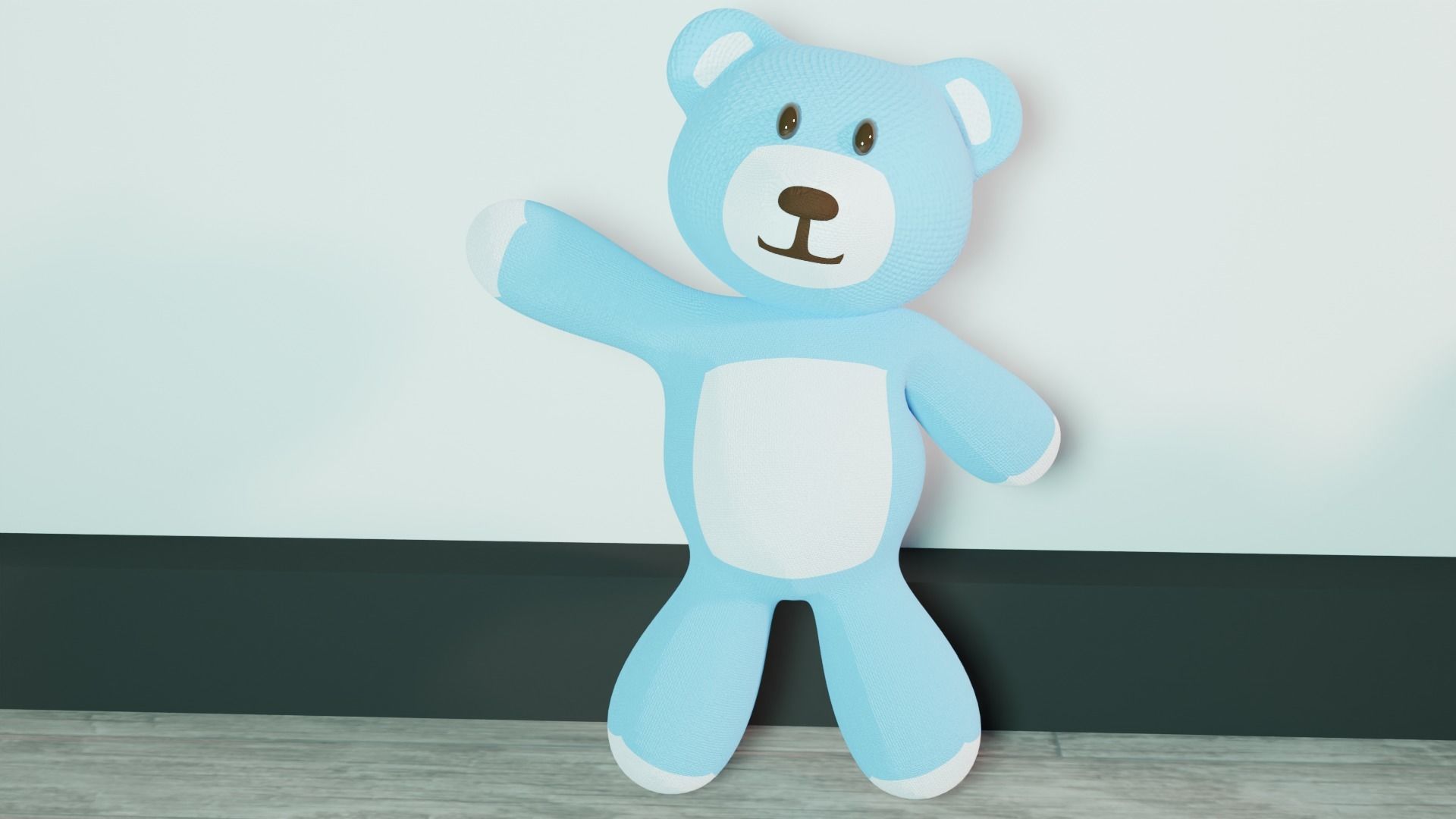Teddy bears 3D model_8