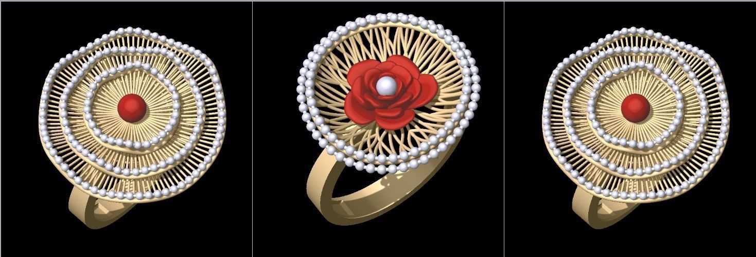 Fizyon Rings 47 - 100x Models 3D print model_7