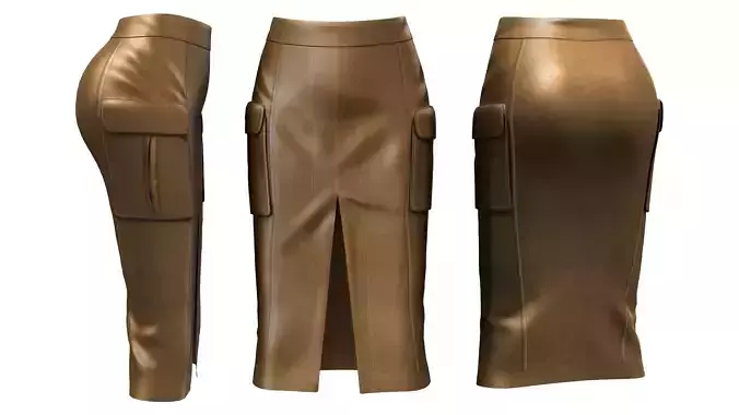 Leather Skirt