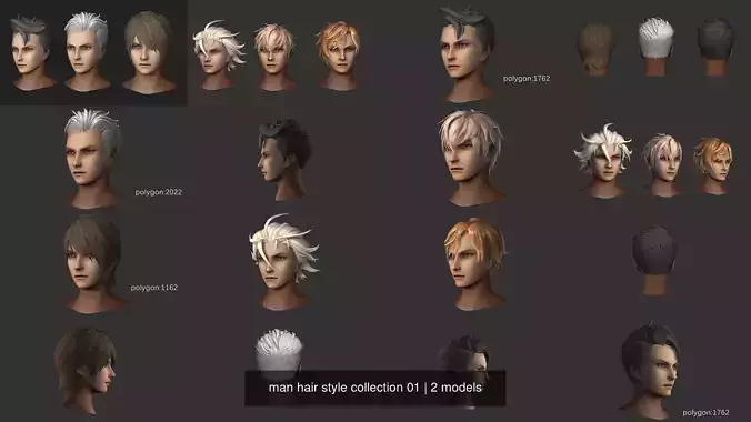 man hair style collection 01
