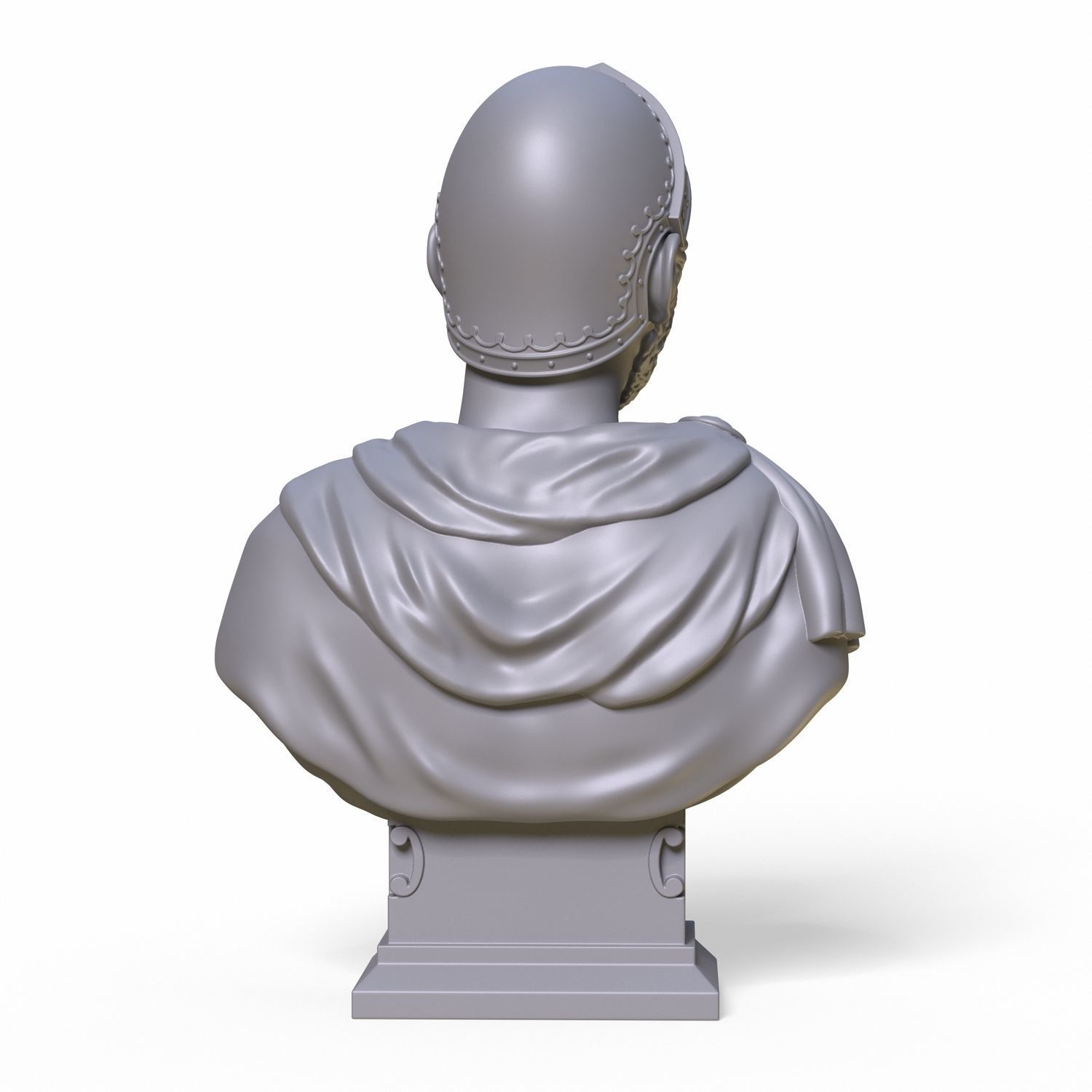 Hannibal Barca bust 3D print model_11