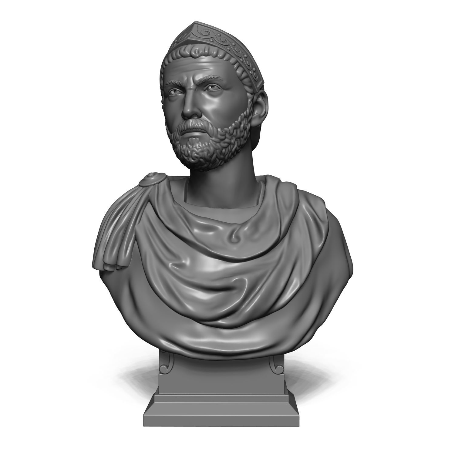 Hannibal Barca bust 3D print model_4