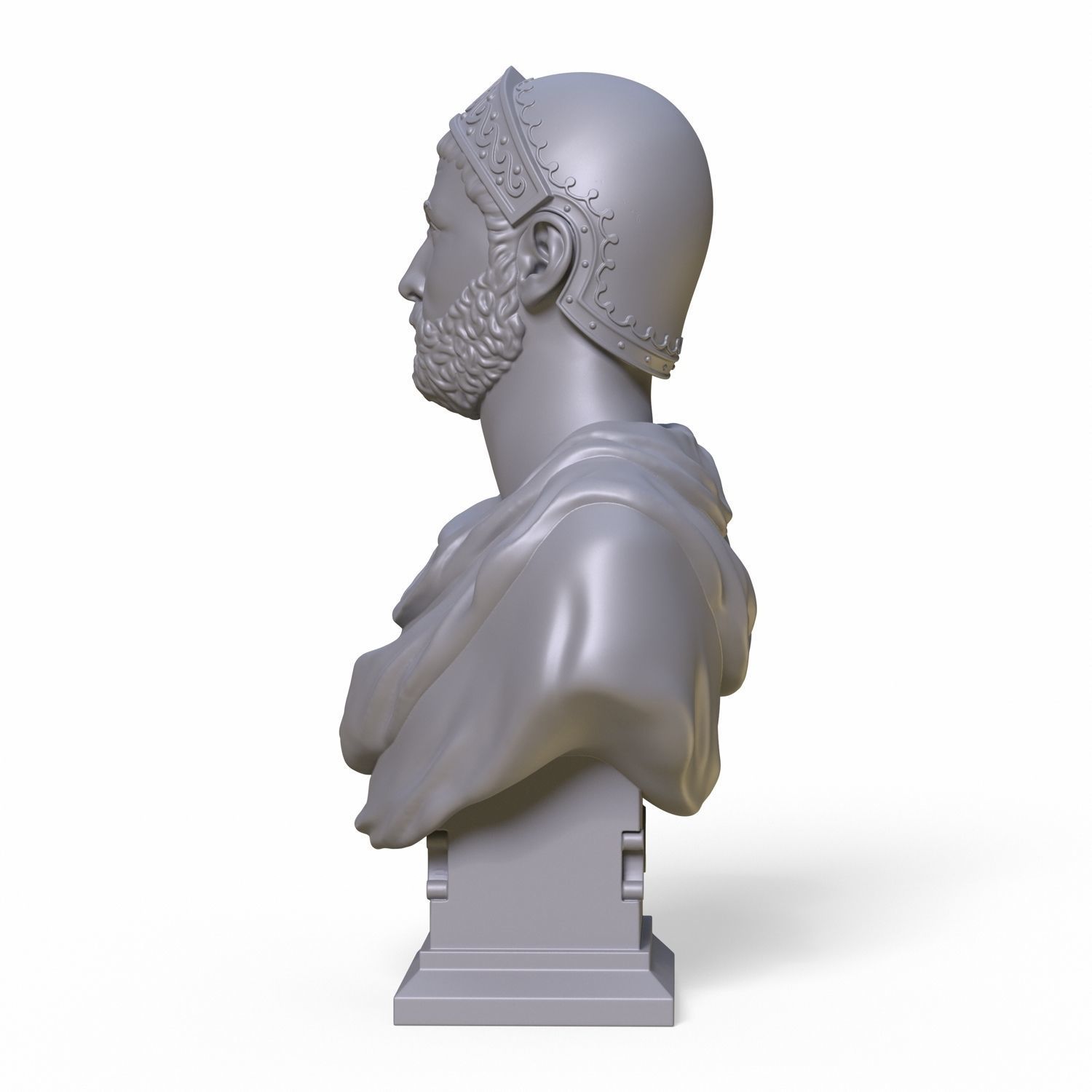 Hannibal Barca bust 3D print model_13