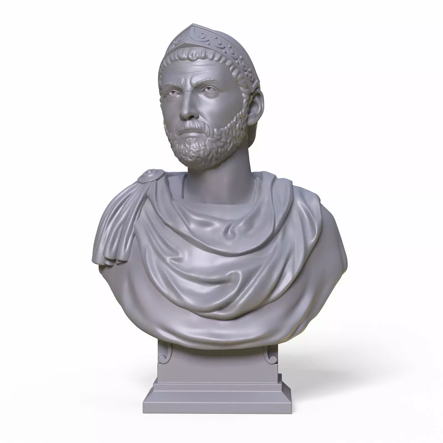 Hannibal Barca bust 3D print model_0