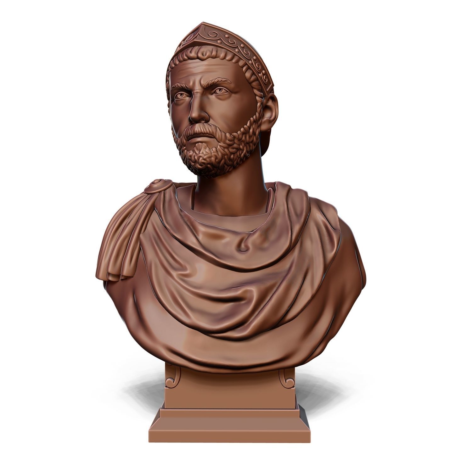 Hannibal Barca bust 3D print model_5
