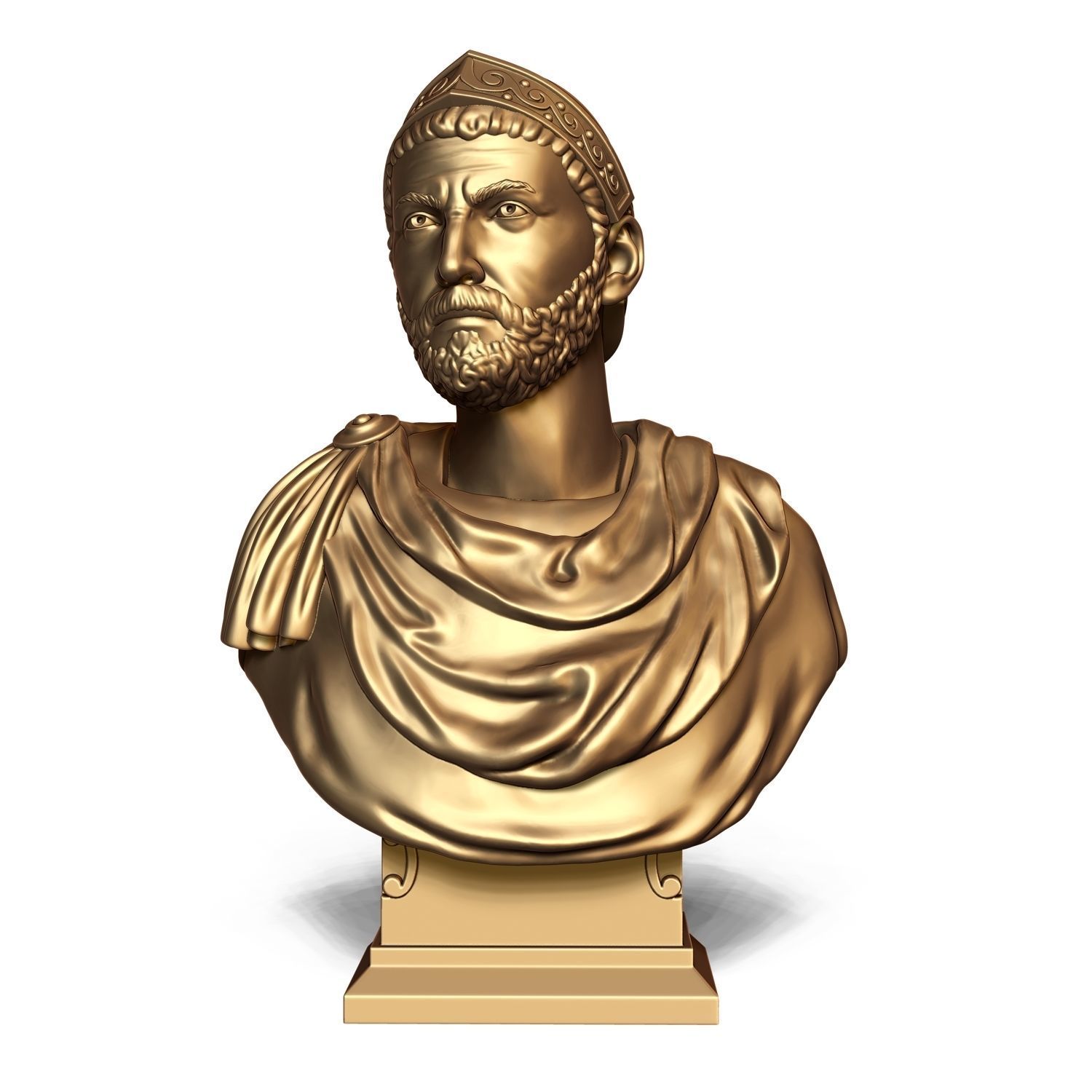 Hannibal Barca bust 3D print model_3