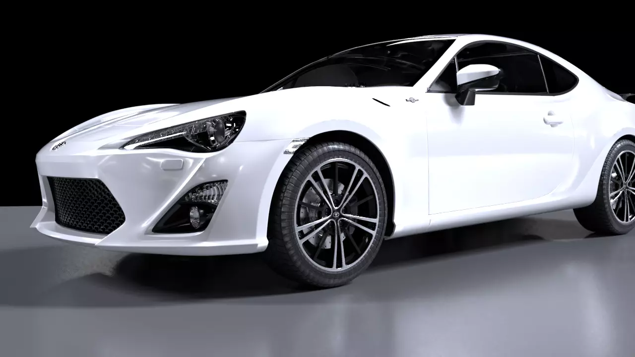 Toyota GT86 2013 3D model_0