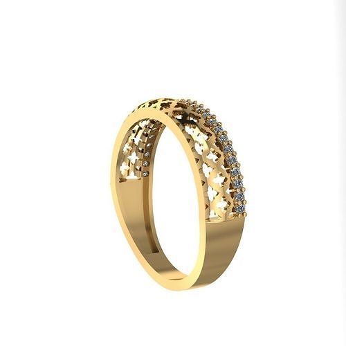 moucharabieh Wedding Ring  3D print model