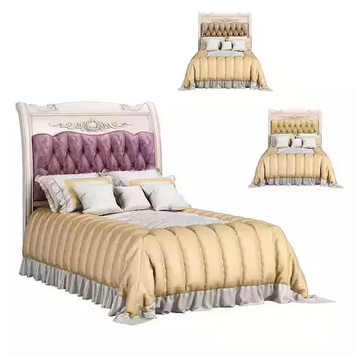 230 Carpenter Bed A Plan 1 1316x1991x1450 3D model