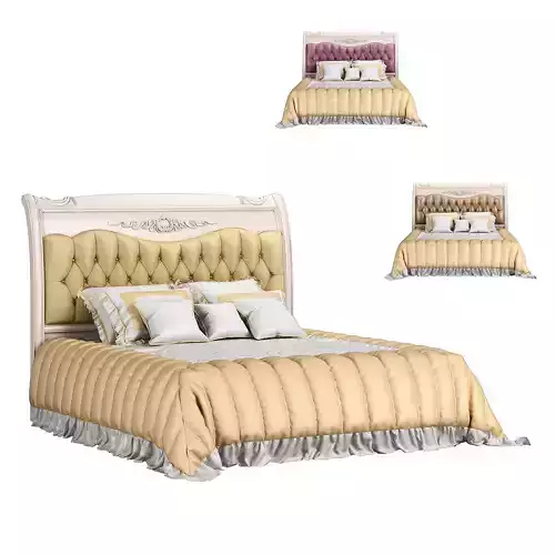230 Carpenter Bed A Plan 1 1916x2126x1450 3D model