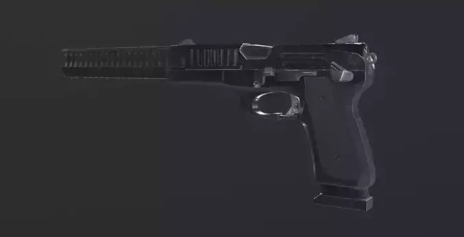 Weapon handgun pistol beretta gun