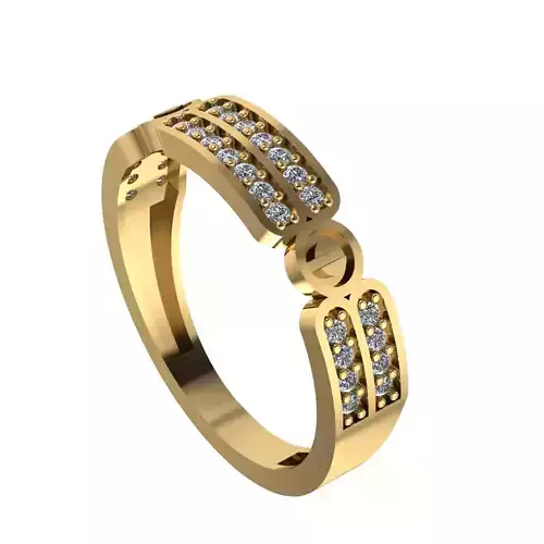 great gemstone Wedding Ring 