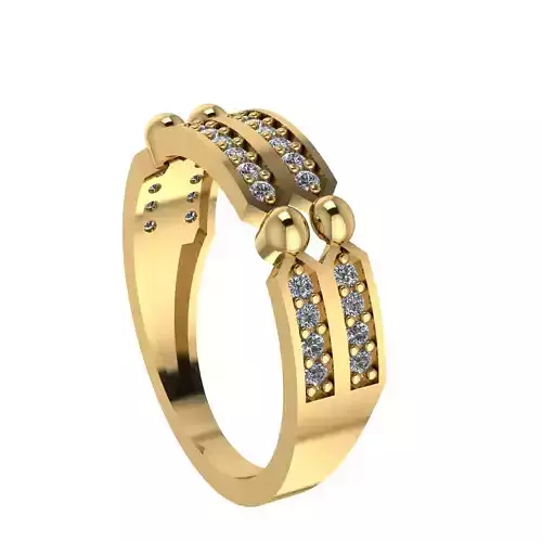 best balls Wedding Ring  3D print model