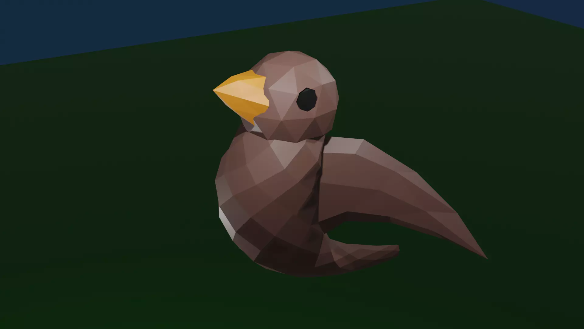 Bevy Bird Free low-poly 3D model