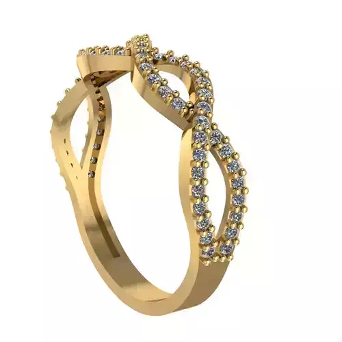 infinity love Wedding Ring 