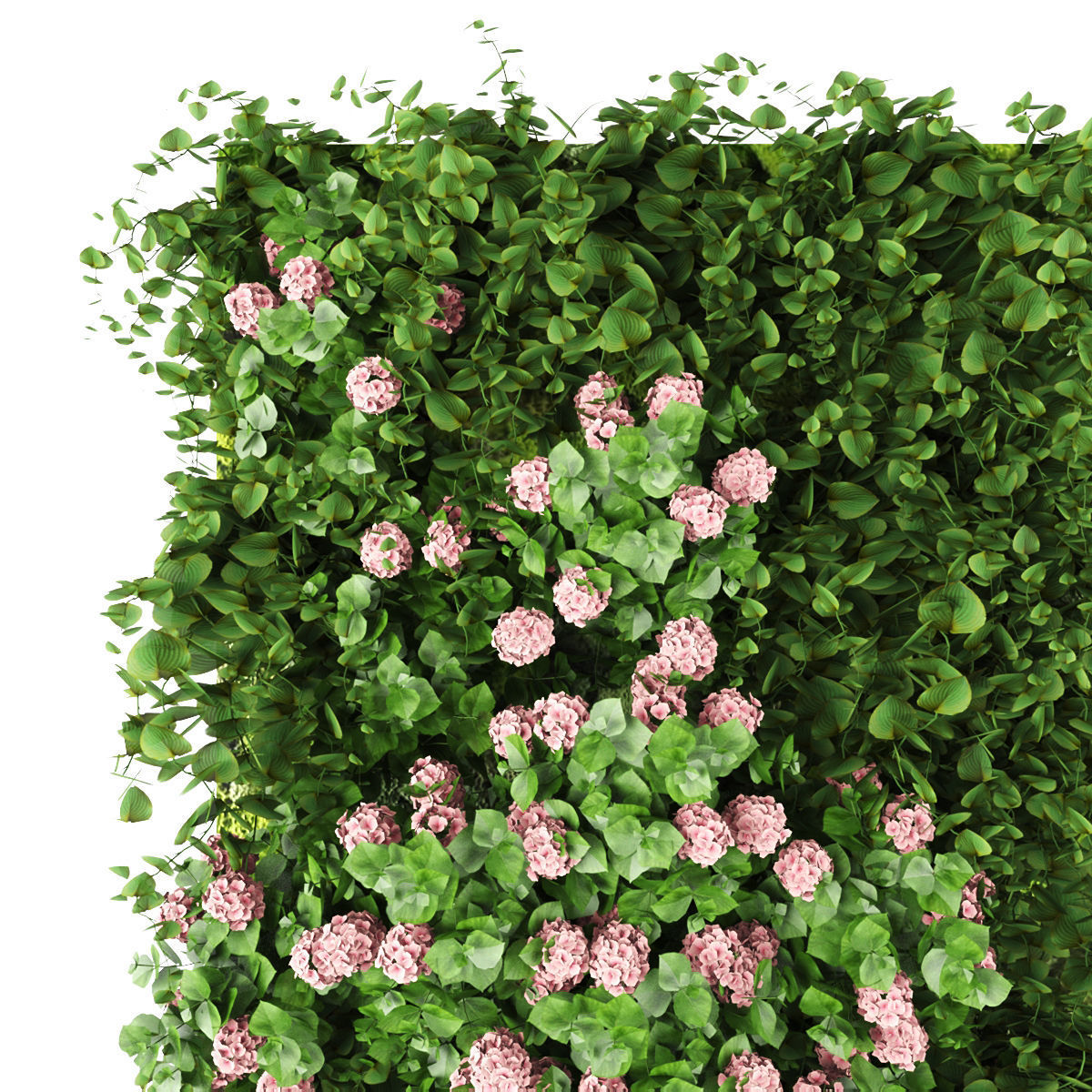 Vertical garden 152 Low-poly 3D model_2