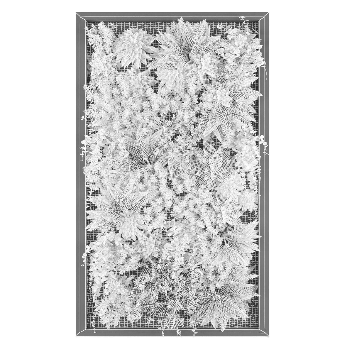 Vertical garden 156 Low-poly 3D model_2