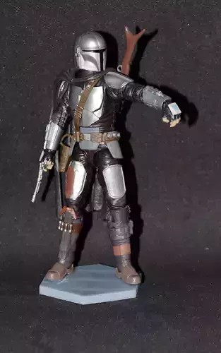 Star Wars 6 Inch Black Series Action Figure Stand 3D print model