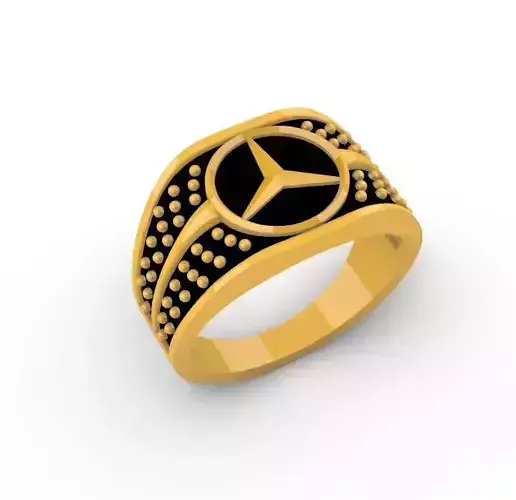Mercedes Gold Ring