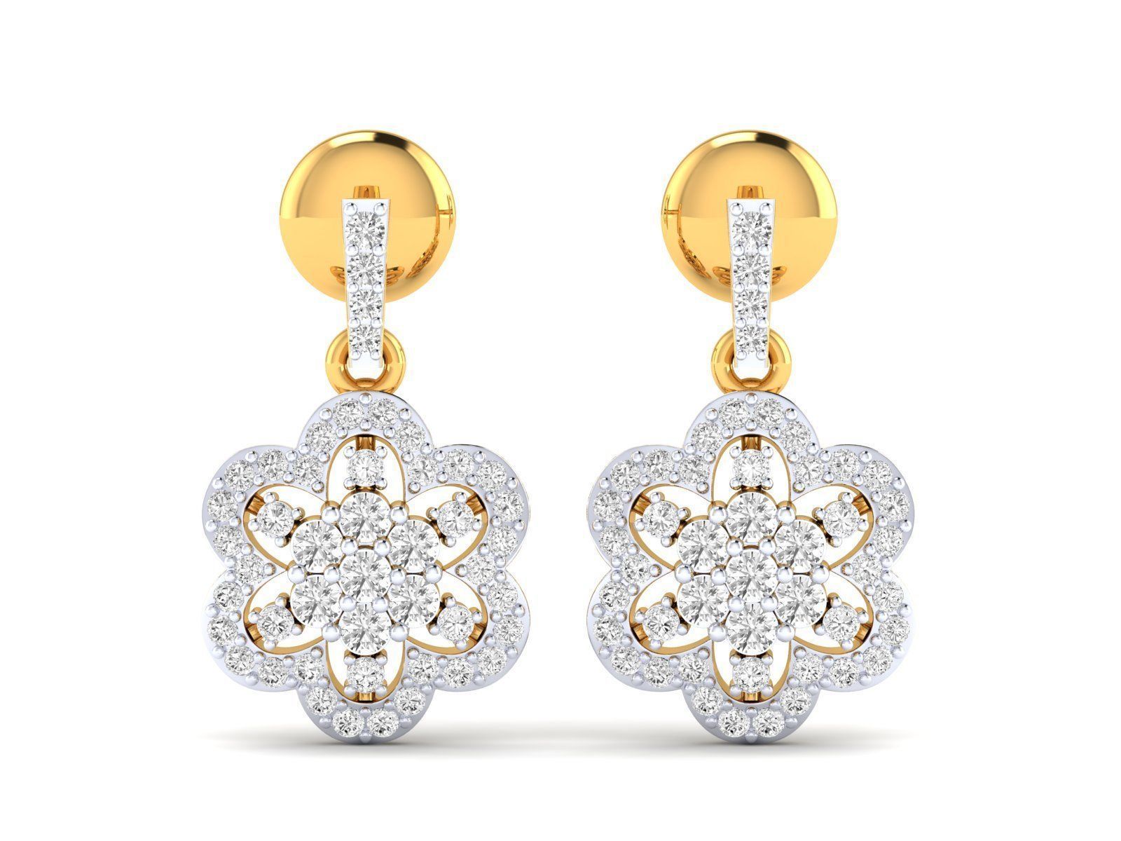 Women Earrings - 05 ER 3D print model_7