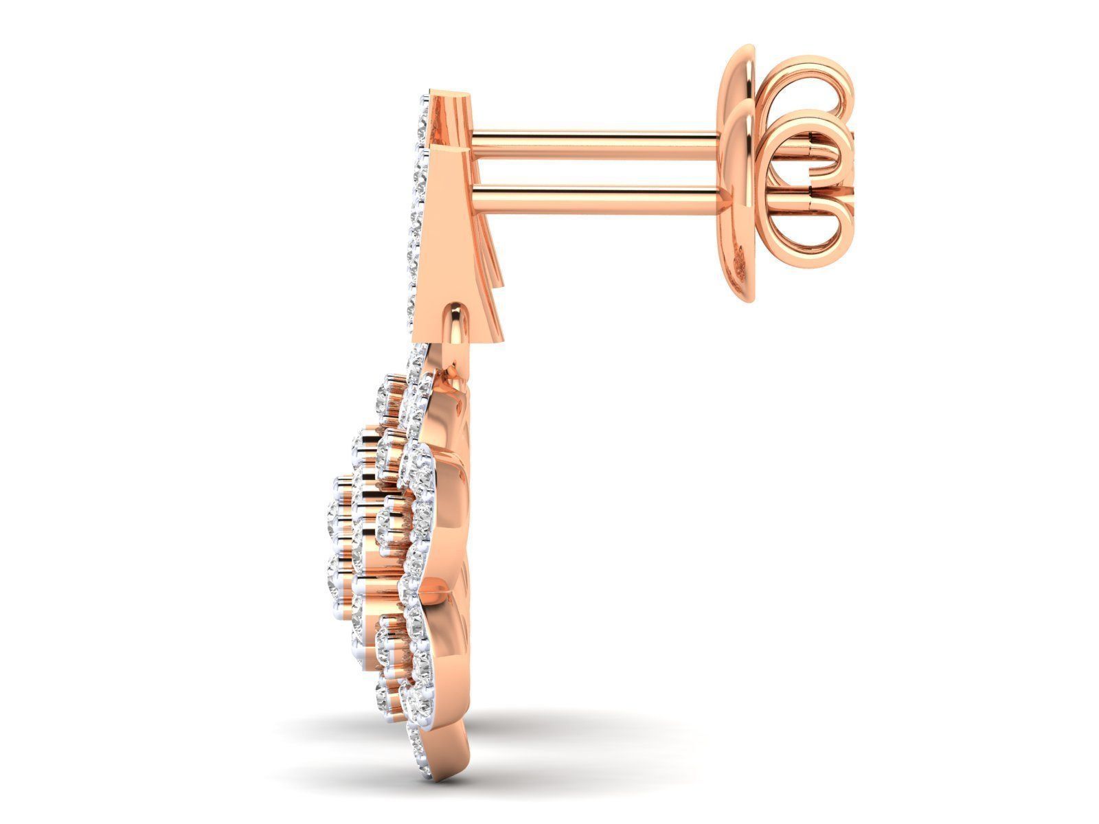 Women Earrings - 05 ER 3D print model_2