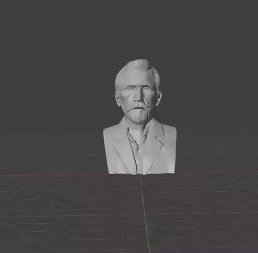 Vincent Van Gogh 3D print model