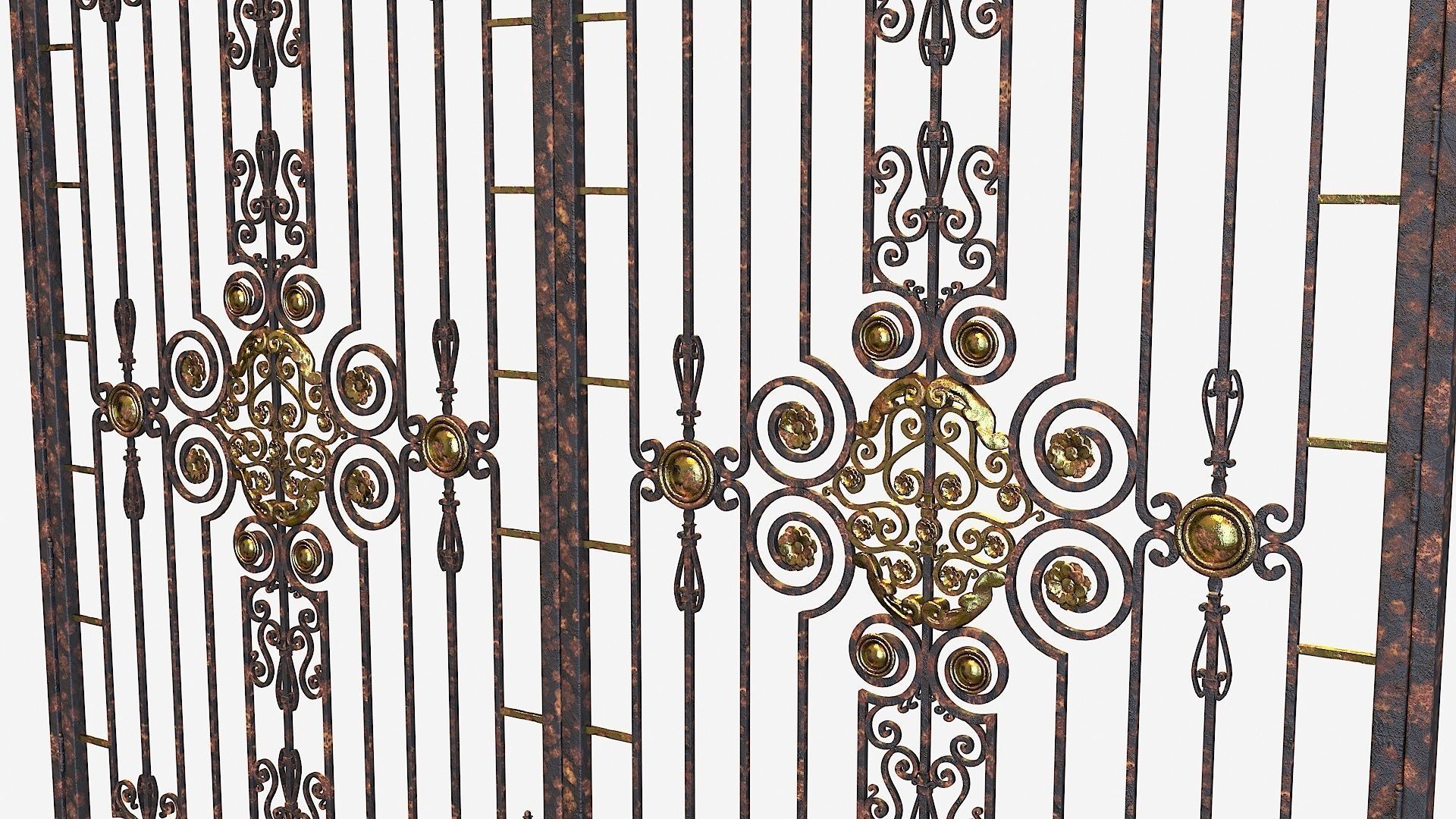Doors and Gates 03 3D model_3