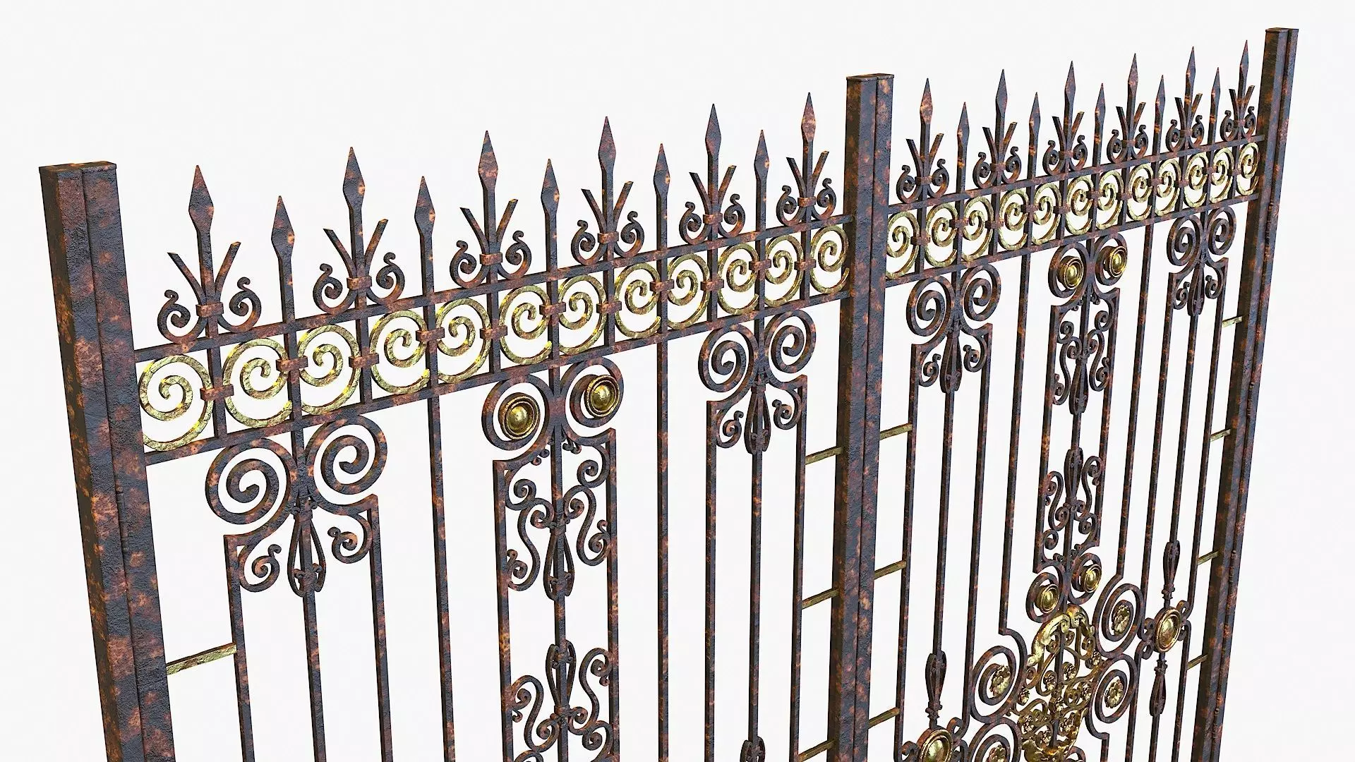 Doors and Gates 03 3D model_0