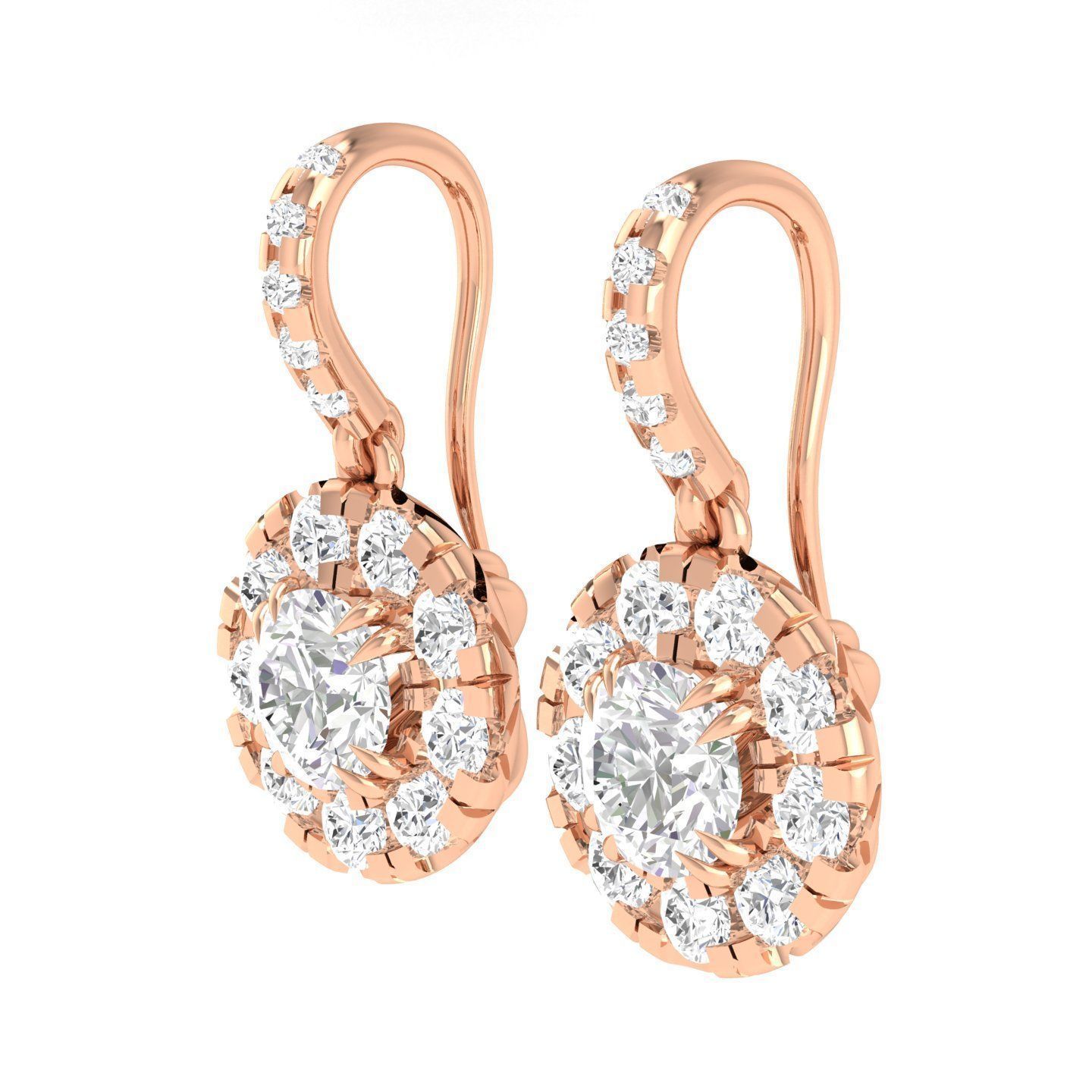 Women Earrings - 139950 3D print model_2