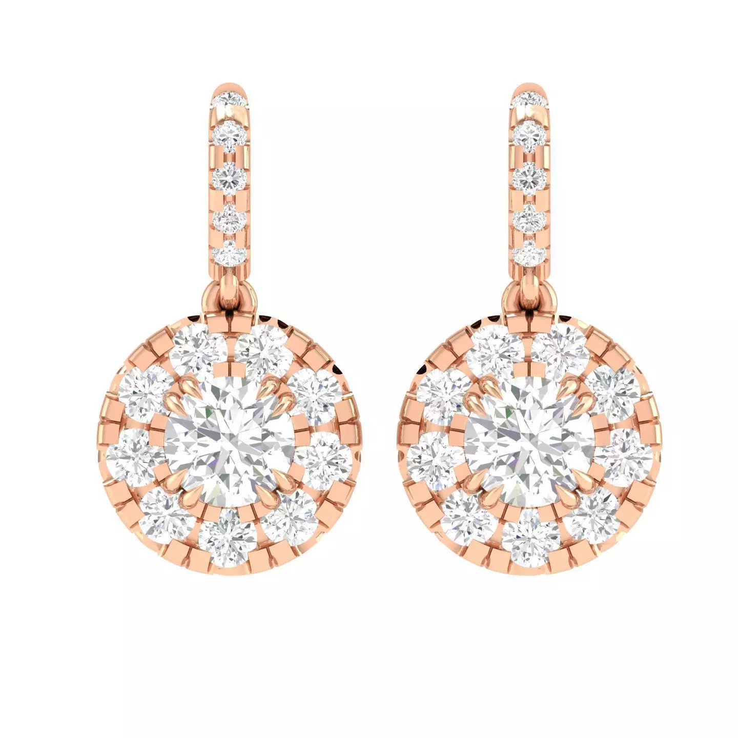 Women Earrings - 139950 3D print model_0