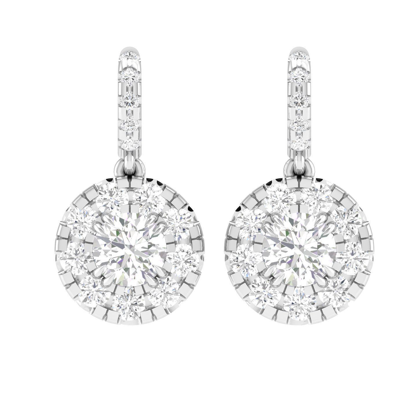 Women Earrings - 139950 3D print model_3