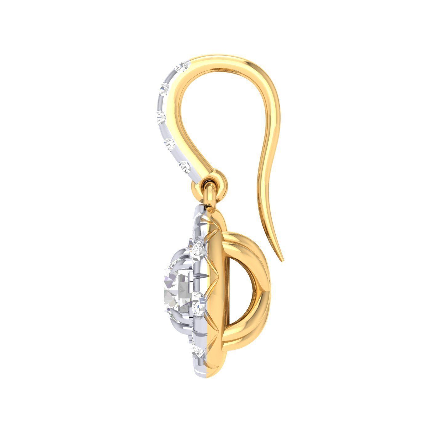 Women Earrings - 139950 3D print model_7