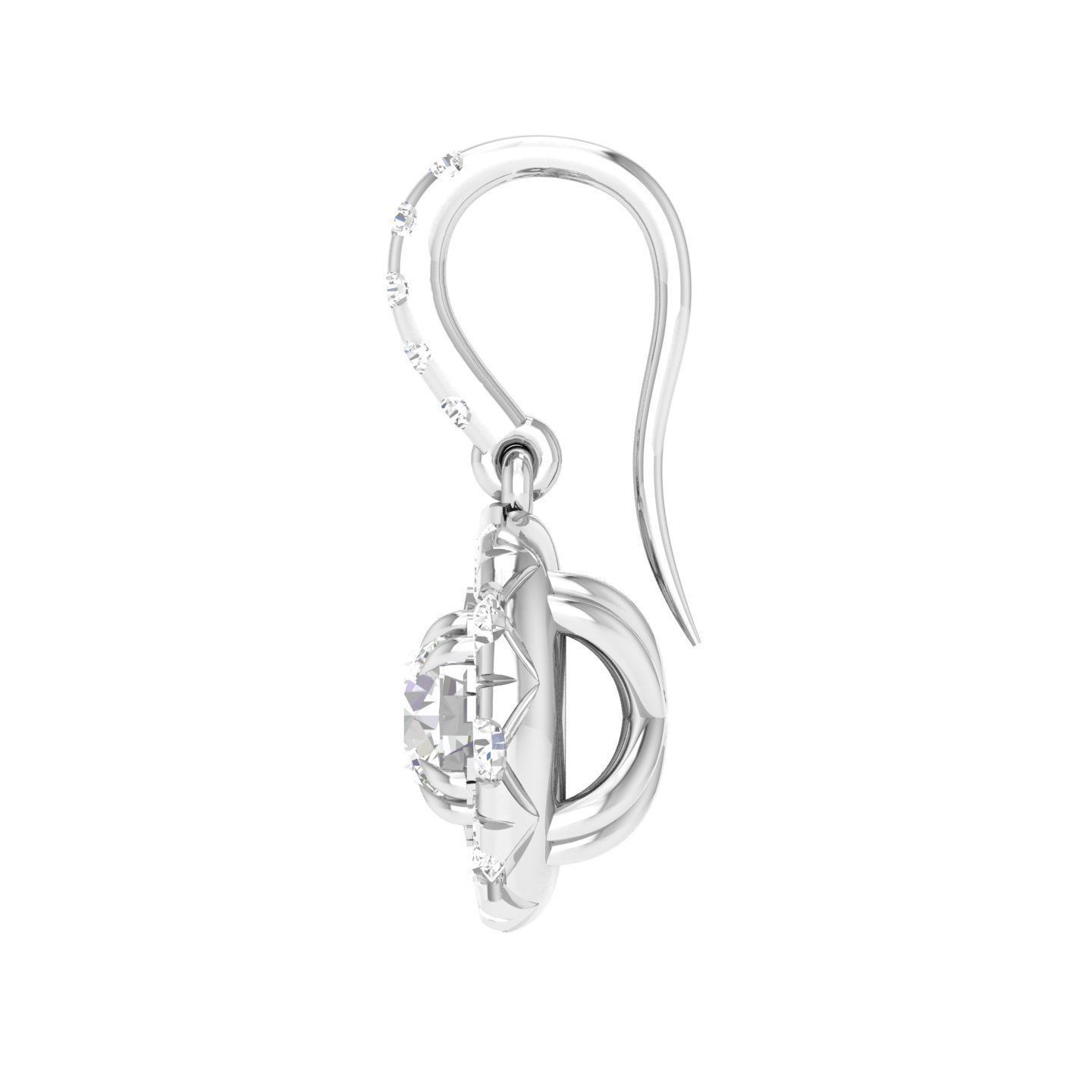 Women Earrings - 139950 3D print model_4