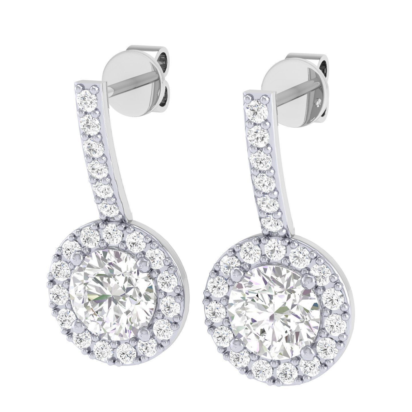 Women Earrings - 139916 3D print model_4