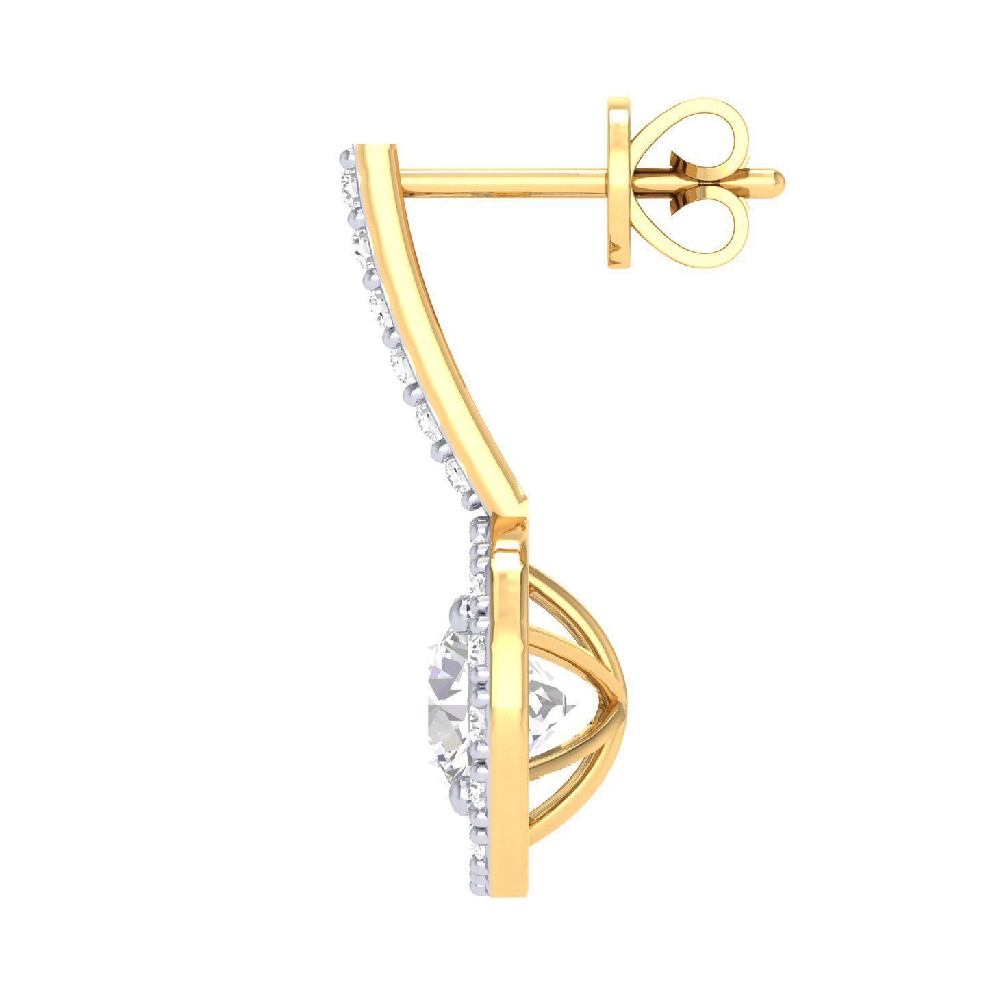 Women Earrings - 139916 3D print model_8