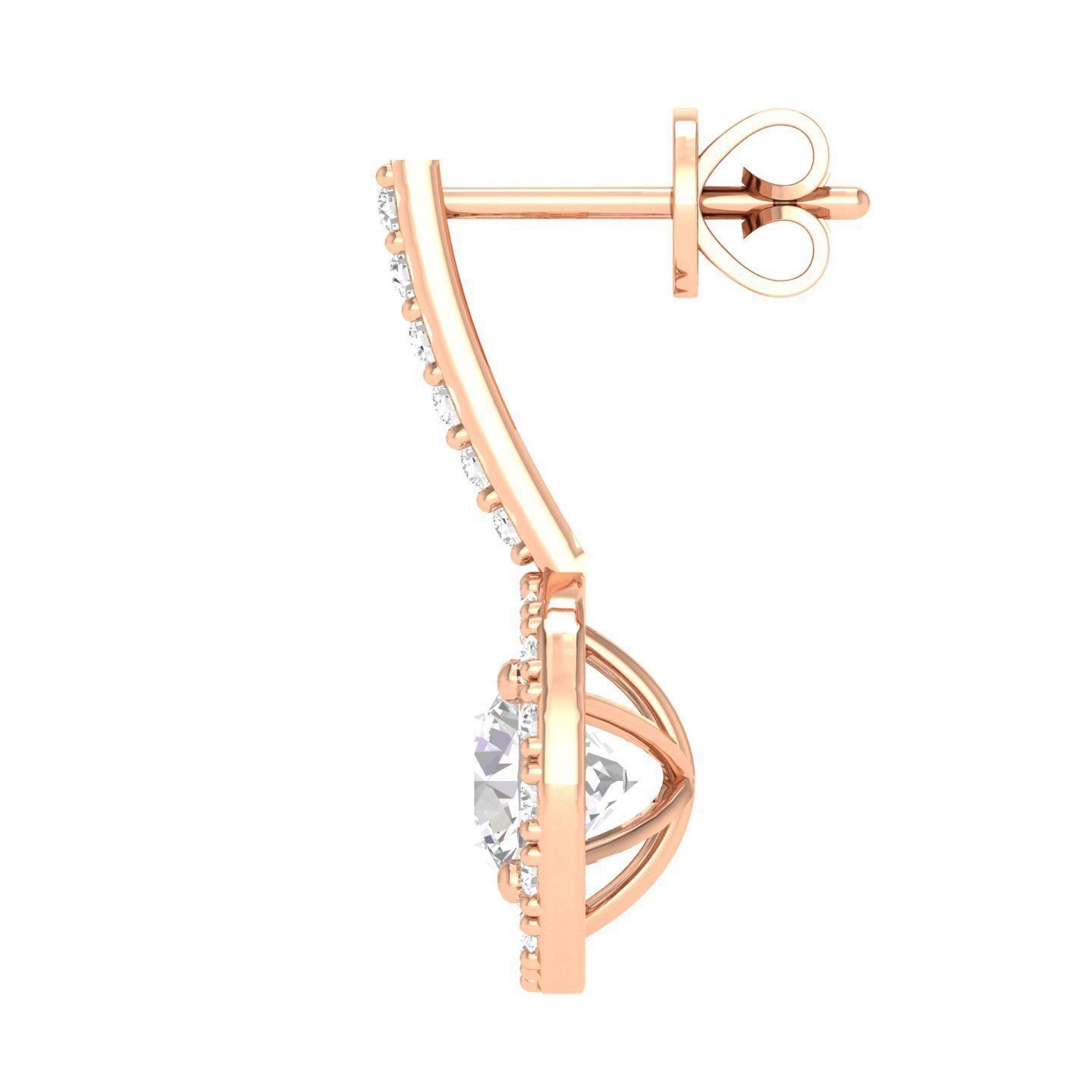 Women Earrings - 139916 3D print model_2