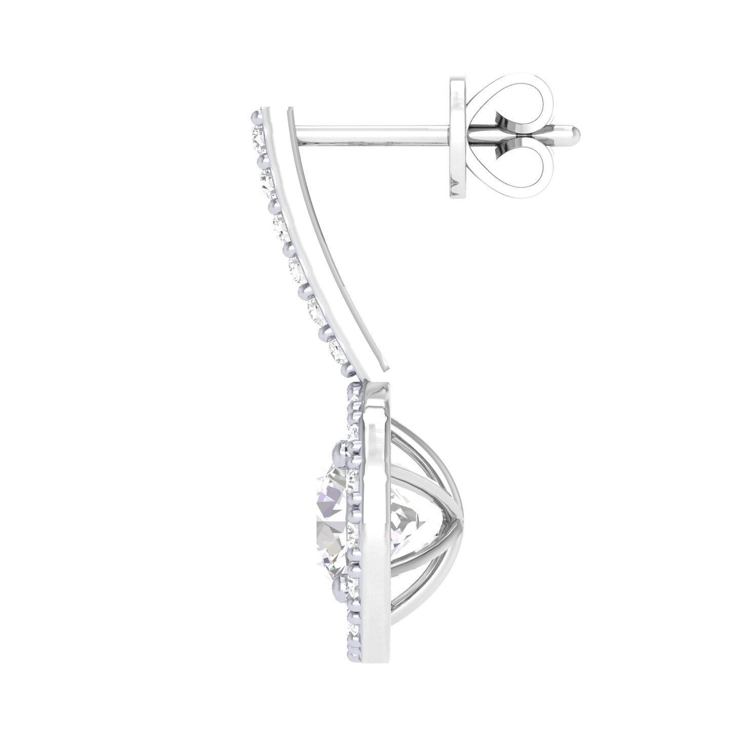 Women Earrings - 139916 3D print model_5