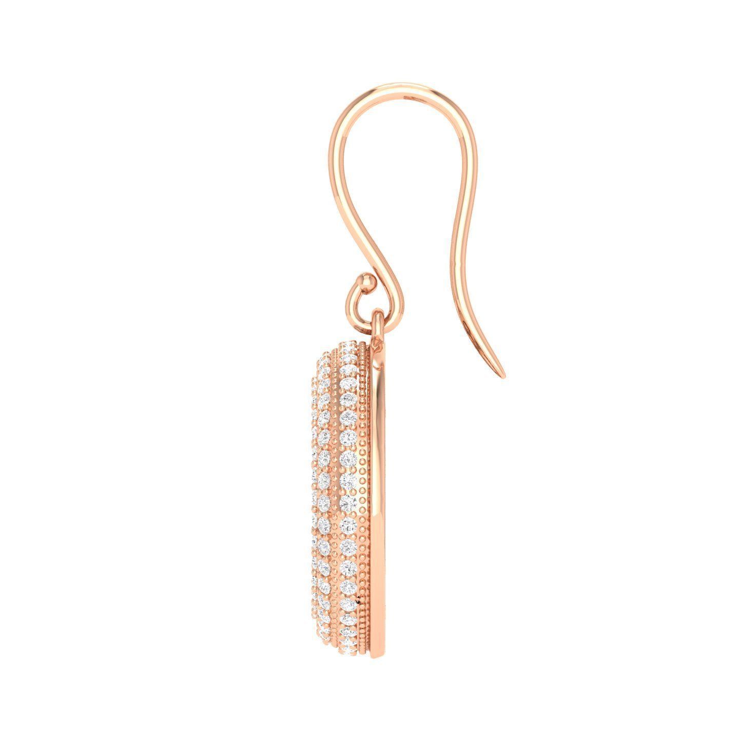 Women Earrings - 135441 3D print model_1
