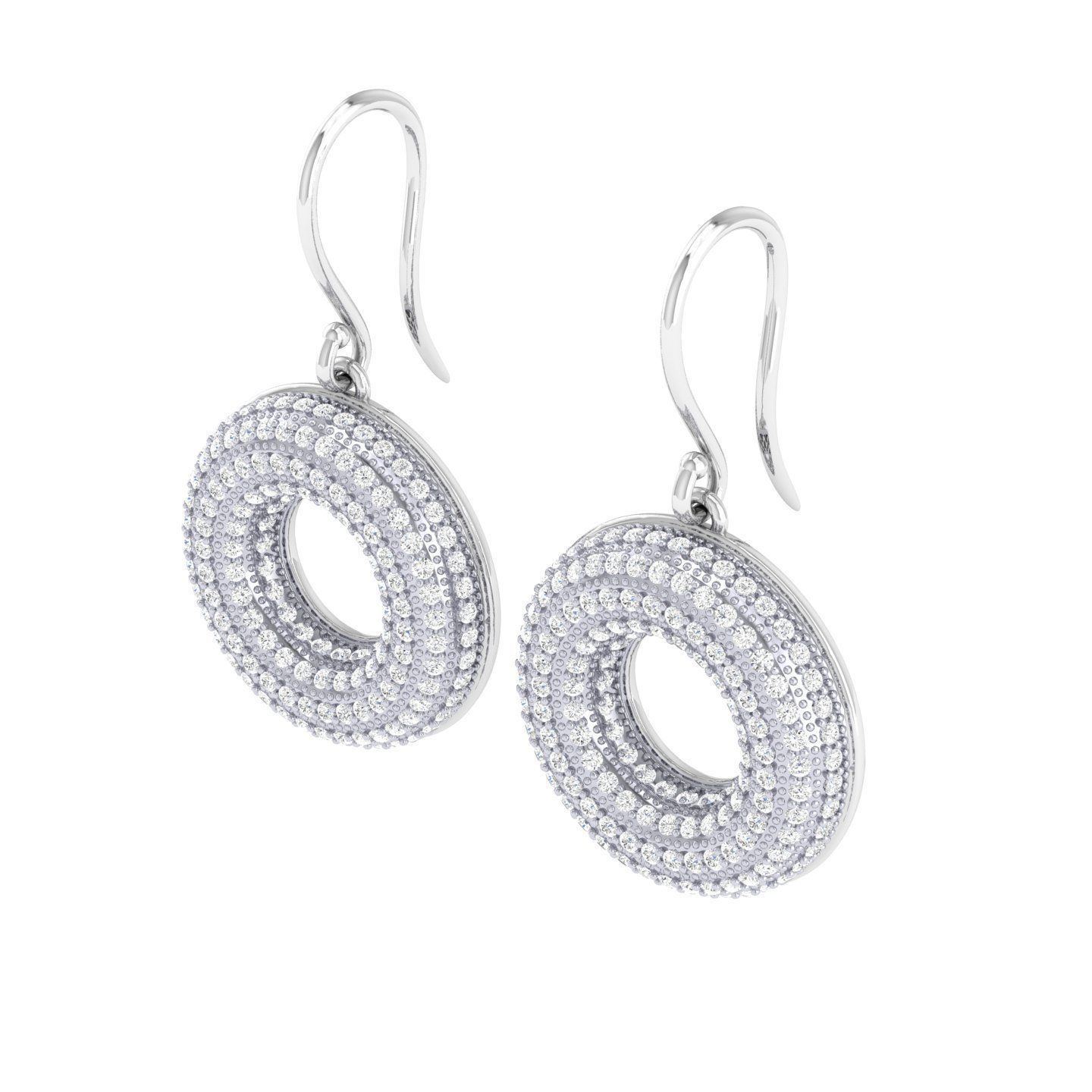 Women Earrings - 135441 3D print model_5